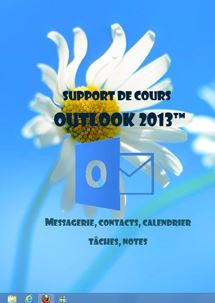 (imagepour) support de cours Outlook 2013, messagerie, calendrier, contacts