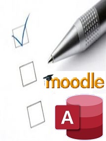 (imagepour) Evaluation des connaissances moodle Access 2019 format Moodle