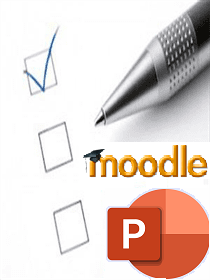 (imagepour) Evaluation des connaissances Powerpoint 2019 format Moodle