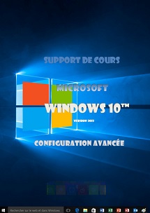 (imagepour) support de cours Windows 10 (dix) Niveau 2 - Maj juillet 2022
