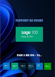 (imagepour) support de cours SAGE 100 Paie & RH V6