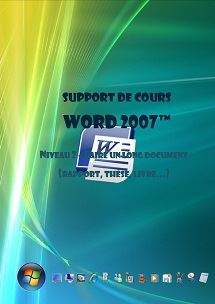 (imagepour) support de cours word 2007 niv2, documents longs et modeles
