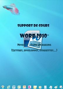 (imagepour) manuel de formation Word 2010, Faire un publipostage